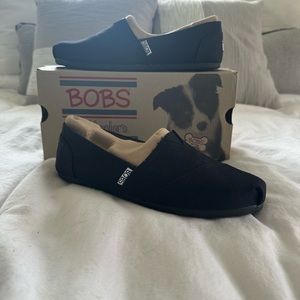Black Bobs by Sketchers flats